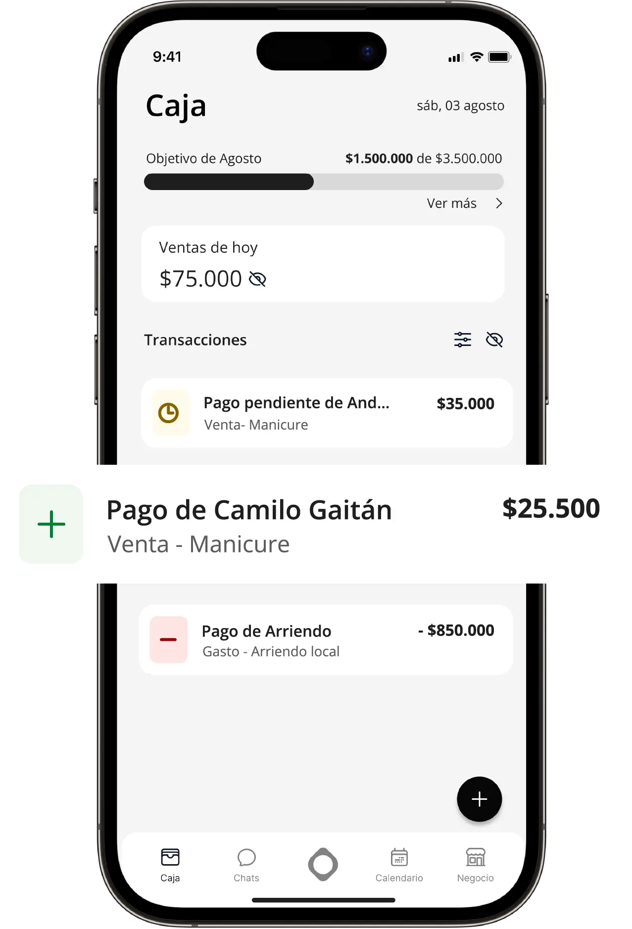 Finanzas organizadas con Loocal